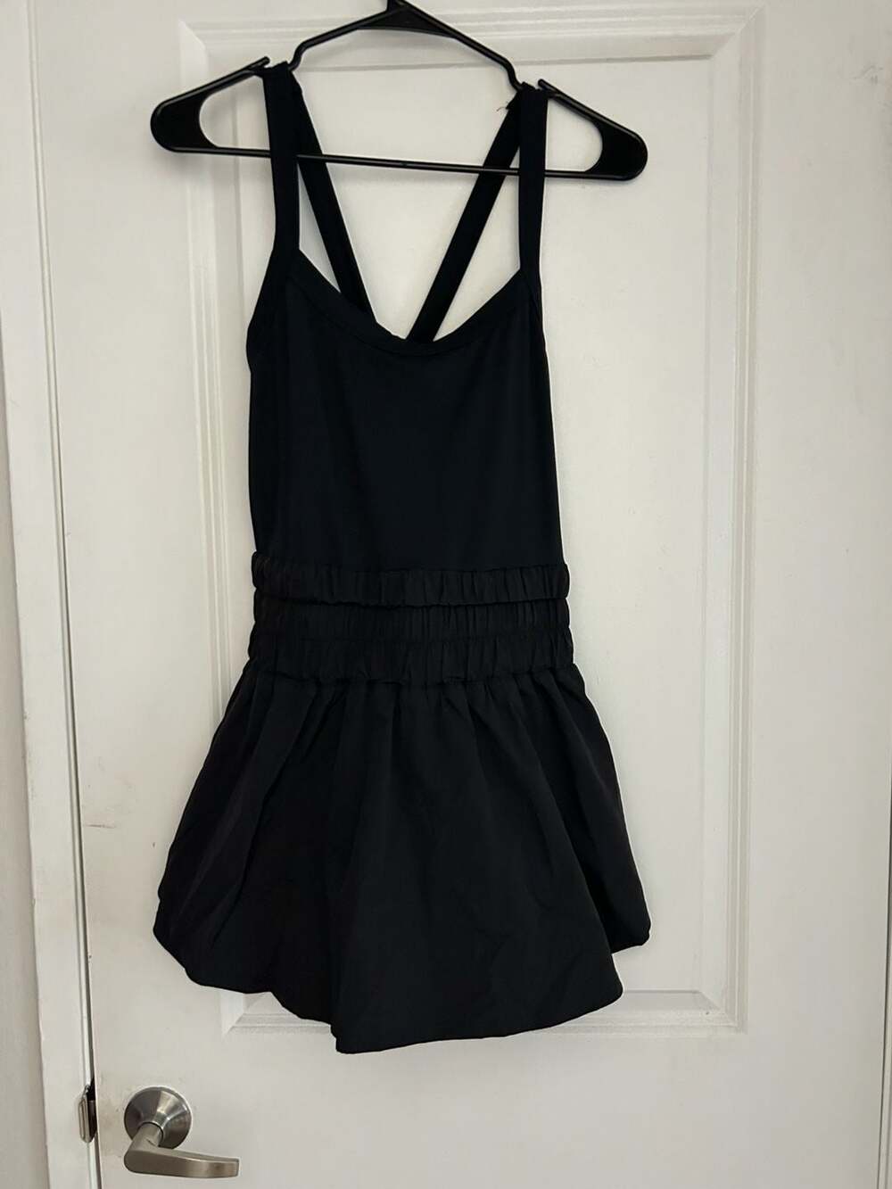 Free People Way Home Skortsie Black Large